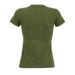T-shirt donna cotone semipettinato 190 g/m² SOL'S Imperial vista laterale