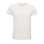 T shirt uomo in cotone organico cardato 175g/m² SOL'S Pioneer color bianco sporco