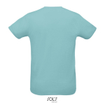 T-shirt unisex con girocollo piquet di poliestere 130g/m² SOL'S Sprint vista posteriore
