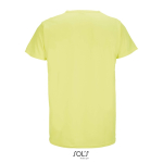 T-shirt unisex con girocollo piquet di poliestere 130g/m² SOL'S Sprint vista posteriore