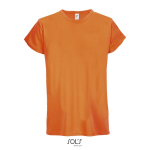 T-shirt unisex con girocollo piquet di poliestere 130g/m² SOL'S Sprint