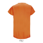 T-shirt unisex con girocollo piquet di poliestere 130g/m² SOL'S Sprint vista posteriore