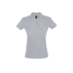 Polo da donna serigrafate in cotone filato 180g/m² SOL'S Perfect Women color grigio chiaro