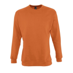 Felpa unisex in cotone e poliestere 280 g/m² SOL'S New Supreme color arancione