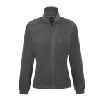 Pile donna con cerniera completa in poliestere da 300g/m² SOL'S North color grigio jeansato