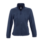 Pile donna con cerniera completa in poliestere da 300g/m² SOL'S North color blu scuro