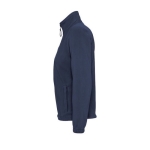 Pile donna con cerniera completa in poliestere da 300g/m² SOL'S North color blu scuro vista laterale