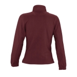 Pile donna con cerniera completa in poliestere da 300g/m² SOL'S North vista posteriore