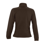Pile donna con cerniera completa in poliestere da 300g/m² SOL'S North vista posteriore