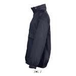 Giacca a vento bambini richiudibile con cappuccio 210 g/m² SOL'S Surf vista laterale
