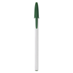 Penna a sfera personalizzabile inchiostro blu BIC® Style Opaco color bianco