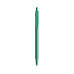Economica penna a sfera personalizzata inchiostro blu BIC® Clic Stic color verde vista frontale