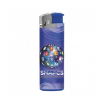 Accendino BIC® J38 Chrome Hood color blu mare