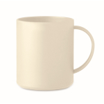Tazza con logo in 4 colorazioni opache 300ml Essential color beige
