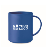 Tazza con logo in 4 colorazioni opache 300ml Essential vista area di stampa