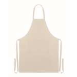 Grembiuli da chef in cotone da 200 gr/m² Apron Cotton color beige quarta vista