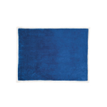 Coperte personalizzate reversibili con zip bordo 225 g/m² Sant Moritz color blu reale