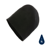 Cappellini invernali con logo aziendale leggeri riciclati Eco color nero