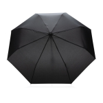 Ombrelli da borsa con custodia in tessuto riciclato Ø95 Aware RPET color nero seconda vista