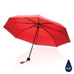 Ombrelli da borsa con custodia in tessuto riciclato Ø95 Aware RPET color rosso