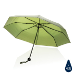 Ombrelli da borsa con custodia in tessuto riciclato Ø95 Aware RPET color verde