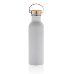 Bottiglie in acciaio da personalizzare 700ml Clip Neck color bianco seconda vista