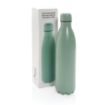 Borracce termiche acciaio personalizzate 750ml Lifestyle Premium color verde vista con scatola