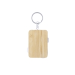Cavo di ricarica promoizonale multiplo con anello portachiavi Compact color bianco prima vista