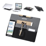 Organizer da scrivania magnetico pc con portapenne tasche elastiche seconda vista