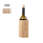Fascia refrigerante personalizzata per una bottiglia in sughero Cork color naturale seconda vista