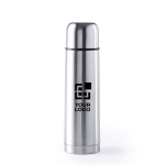 Thermos classici personalizzati in acciaio inox da 500ml Basic XL vista area di stampa