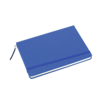 Taccuini con elastico A5 copertina morbida pagine a righe Notes color blu quarta vista
