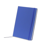 Taccuini con elastico A5 copertina morbida pagine a righe Notes color blu  sesta vista