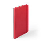 Taccuini con elastico A5 copertina morbida pagine a righe Notes color rosso prima vista