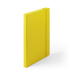 Taccuini con elastico A5 copertina morbida pagine a righe Notes color giallo prima vista
