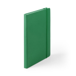 Taccuini con elastico A5 copertina morbida pagine a righe Notes color verde prima vista
