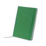 Taccuini con elastico A5 copertina morbida pagine a righe Notes color verde