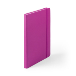 Taccuini con elastico A5 copertina morbida pagine a righe Notes color fucsia prima vista