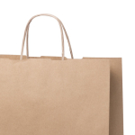 Buste per la spesa di carta kraft personalizzate 115 g/m² Craft large color naturale seconda vista