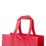 Shopper in tnt personalizzate resistenti e colorate da 110 g/m² Stronger Matt color rosso terza vista