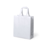 Shopper in tnt personalizzate resistenti e colorate da 110 g/m² Stronger Matt color bianco prima vista