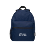 Zaino con logo riciclato doppio scomparto in più colori Scuola Master vista area di stampa