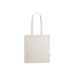 Borse personalizzabili in cotone riciclato da 120 g/m² Eco Recycle color beige prima vista