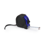 Metro promozionale con laccetto e sistema di bloccaggio FiveMeter 5M color blu prima vista