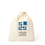 Sacchetti in tessuto personalizzati 105 g/m2 Original Boutique Small vista area di stampa