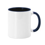 Tazza da sublimare in ceramica con manico colorato 350ml Sublim Color color blu mare prima vista
