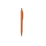 Economiche biro ecologiche personalizzabili inchiostro blu Fiber color arancione prima vista