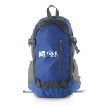 Zaini sportivi più colori tasca frontale schienale ergonomico Campbase vista area di stampa