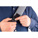 Zaini antifurto a tracolla RFID impermeabile con USB Bobby Sling color grigio decima vista