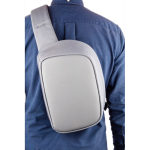 Zaini antifurto a tracolla RFID impermeabile con USB Bobby Sling color grigio vista 11